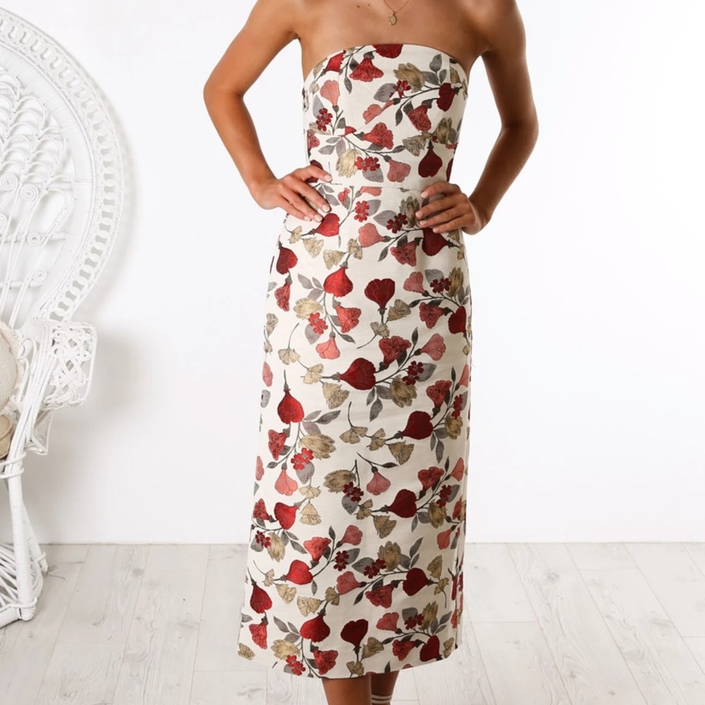 Keepsake Feel Good Midi Dress